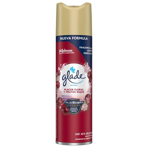 Desodorante ambiente GLADE floral y frutos rojos 360 ml