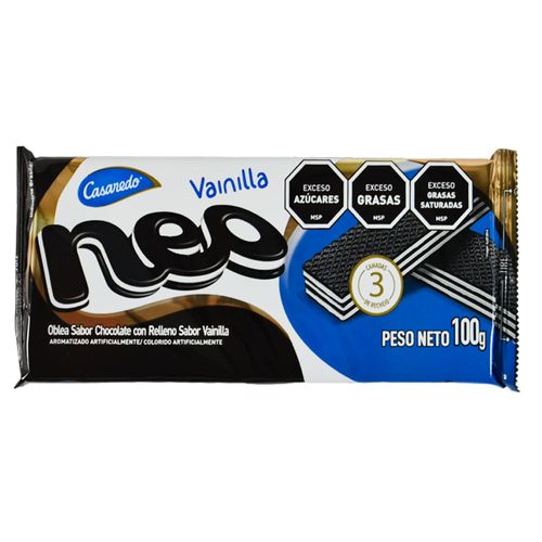 Galletitas wafer vainilla Neo 100 g