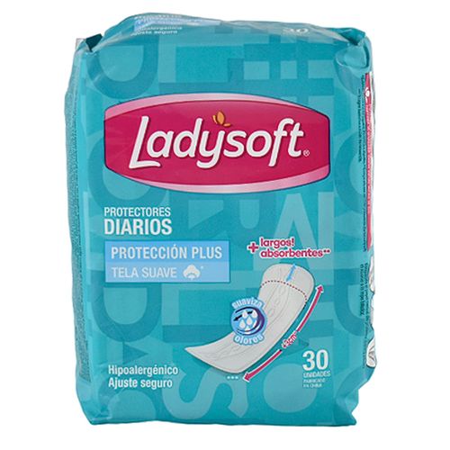 Protector Diario LADYSOFT largo x30