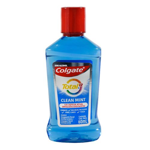 Enjuague bucal COLGATE Total 12 Clean Mint 60 ml