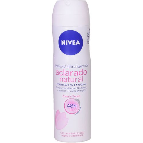 Desodorante NIVEA spray aclarante natural 150 ml