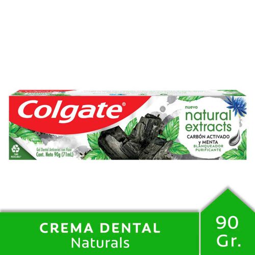 Crema dental COLGATE natural extra purificante 90 g