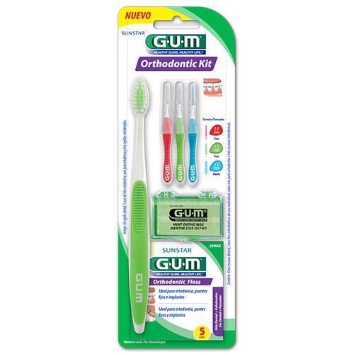 Kit para Ortodoncia GUM 6 Piezas 124