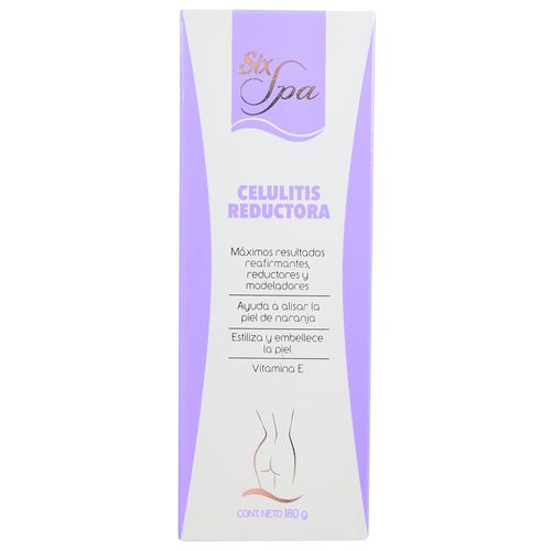 Crema SIX Reductora Celulitis 180 g