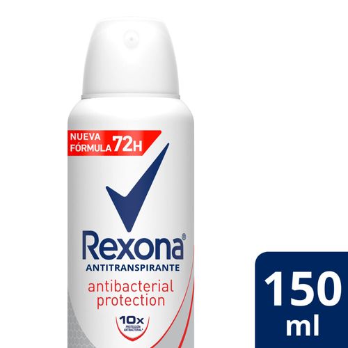 Desodorante REXONA antitranspirante antibacterial femenino 105 g