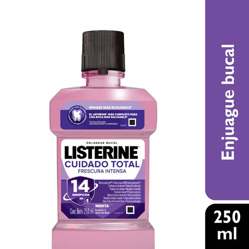 Enjuague bucal LISTERINE Cuidado total 250 ml