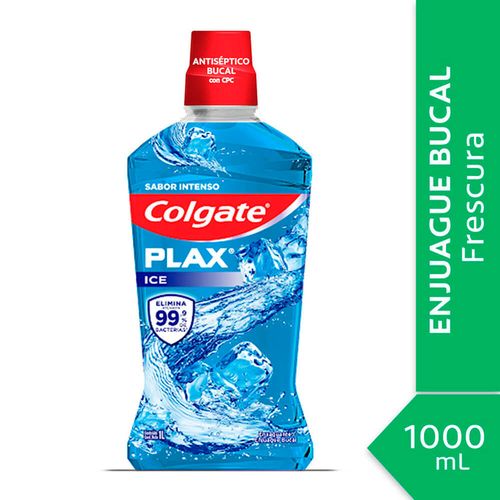 Enjuague bucal COLGATE Plax ice 1 L