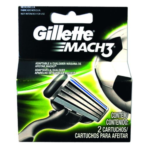 Repuesto GILLETTE Mach 3 Sensitive 2 un.