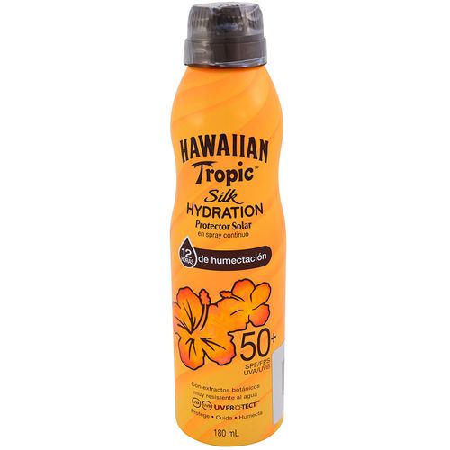 Protector solar HAWAIIAN TROPIC Spray Continuo Fps 50+ 180 ml