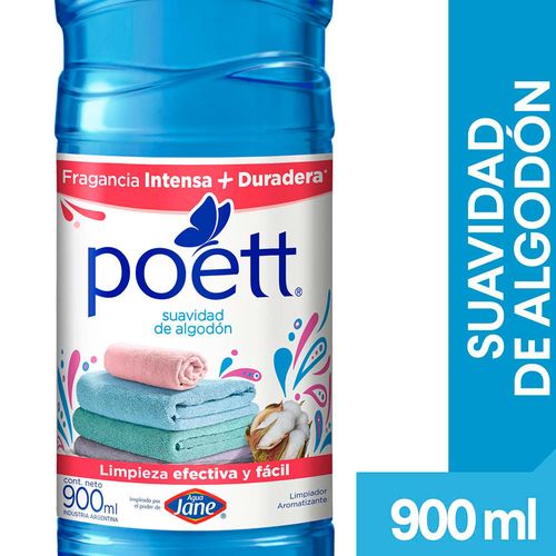 Limpiador POETT Suavidad de Algodón 900 ml