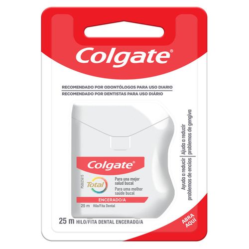 Hilo dental COLGATE total 25 metros