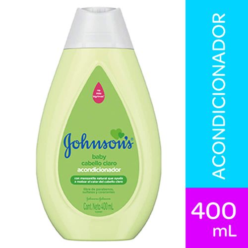 Acondicionador JOHNSON'S Manzanilla 400 ml