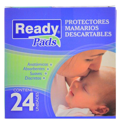 Protectores Mamarios READY PADS 24 un.