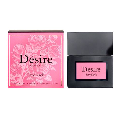 Eau de toilette DESIRE Sexy Black 50 ml