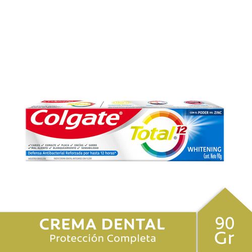 Crema dental COLGATE Total Whitening 90 g