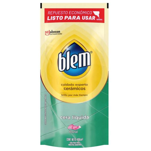 Cera BLEM pisos cerámicos floral 450 cc