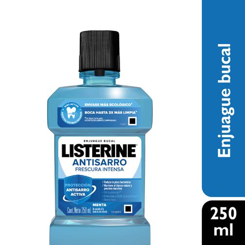 Enjuague bucal LISTERINE antisarro 250 ml