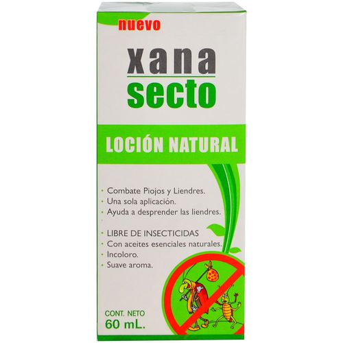 Loción Natural Xanasecto 60 ml