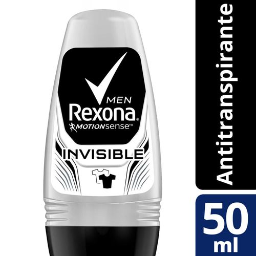 Desodorante REXONA Invisible roll on 53 g