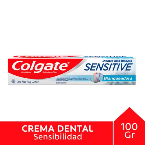 Crema dental COLGATE sensitive blanqueadora 90 g