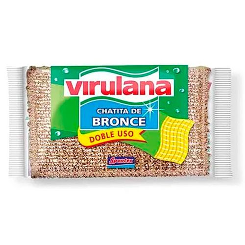 Esponja Virulana Chatita de Bronce