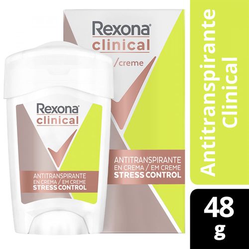 Desodorante REXONA Clinical Stress Control 48 g