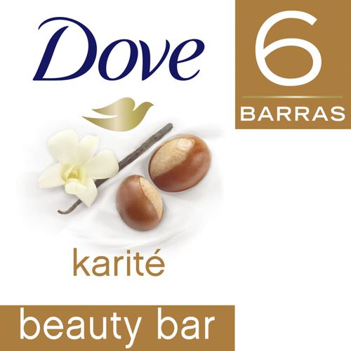 Pack x 6 Jabón DOVE Karite 90 g