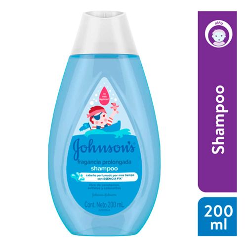 Shampoo JOHNSON'S Baby fragancia prolongada 200 ml