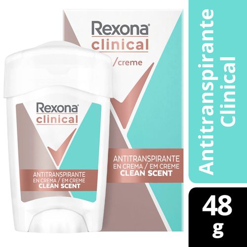 Desodorante REXONA Clinical Women Clean Fresh 48 g