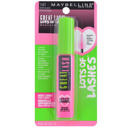 Mascara de Pestañas L'OREAL Lots Of Lashes Wsh Black