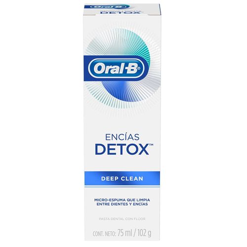 Crema dental ORAL-B Detox Deep Clean 102 g