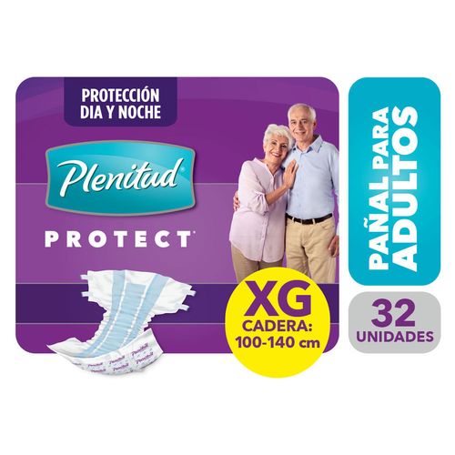 Pañal PLENITUD Protect XG 32 un.