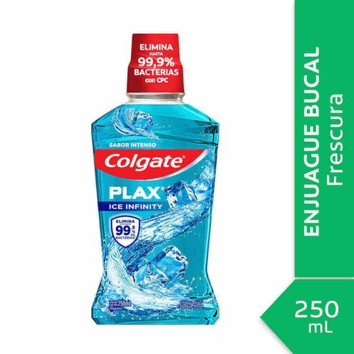 Enjuague bucal COLGATE Plax ice 250 ml