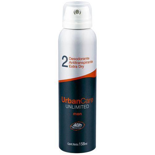 Desodorante URBAN CARE Antitar Unlimited 158 ml