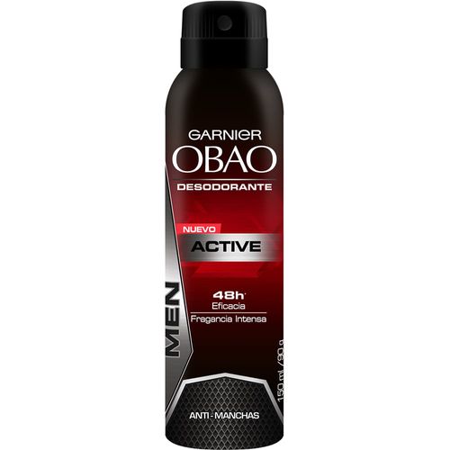 Desodorante OBAO Active men aerosol 150 ml