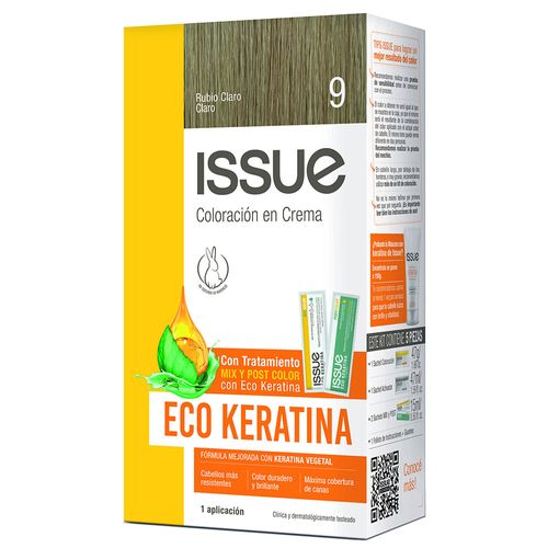 Coloración ISSUE Kit Keratina N° 9