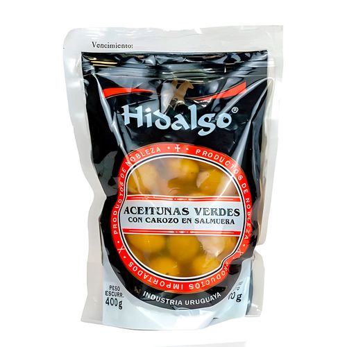 Aceitunas HIDALGO sin carozo sachet 400 g
