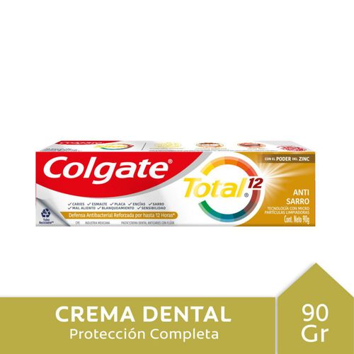 Crema dental COLGATE total 12 control 90 g