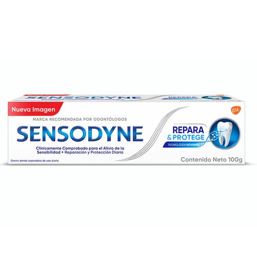 Crema dental SENSODYNE Repara Y Protege Pomo 100 g