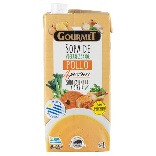 Sopa de pollo GOURMET 1 L