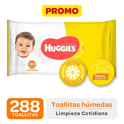 Pack 3X2 HUGGIES toallas húmedas 96 un.