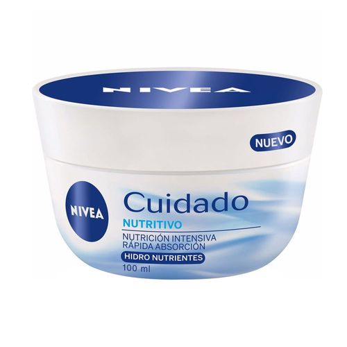 Crema NIVEA cuidado nutritivo 100 ml