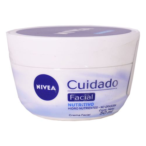 Crema NIVEA cuidado nutritivo 50 ml