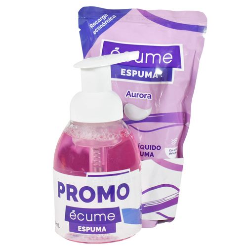 Jabón líquido ECUME Aurora 300 ml + Doypack 270 ml