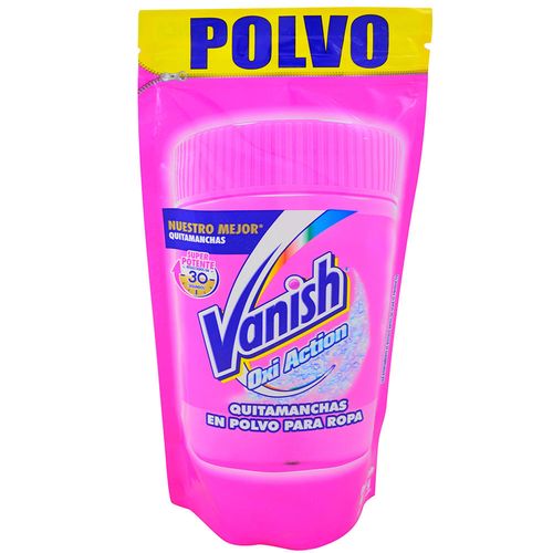 Quitamanchas polvo VANISH rosa 450 g