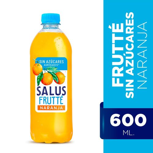 Agua SALUS Frutté sin azúcar Naranja 600 ml