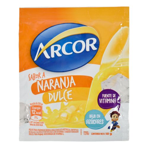 Refresco ARCOR naranja dulce 20g