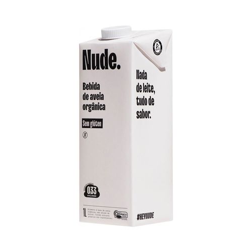 Bebida avena NUDE orgánica 1 L