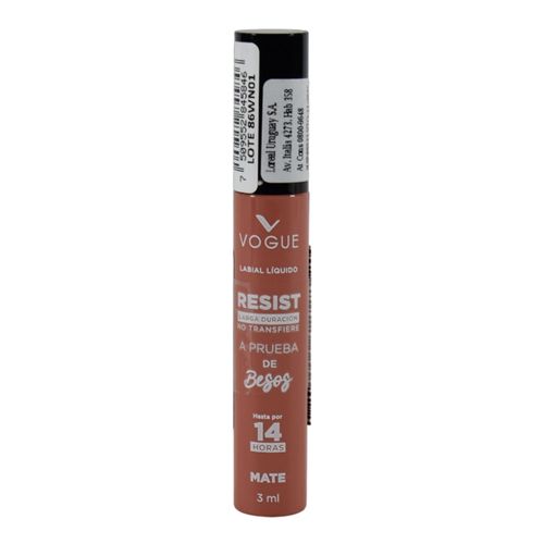 Labial VOGUE Resist Romántica 3 ml