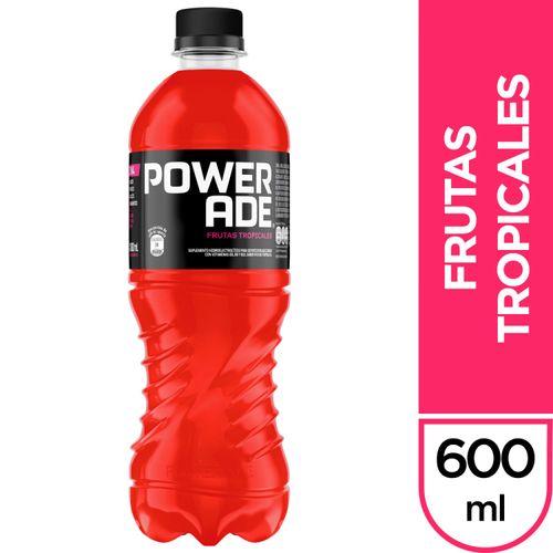 Bebida isotónica POWERADE Frutas Tropicales 600 ml